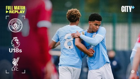 Full-match replay: City v Liverpool - Under-18 Premier League North