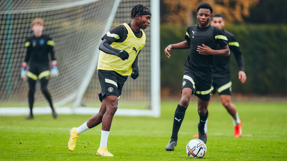 WING COMMAND: Joel Ndala goes through his paces