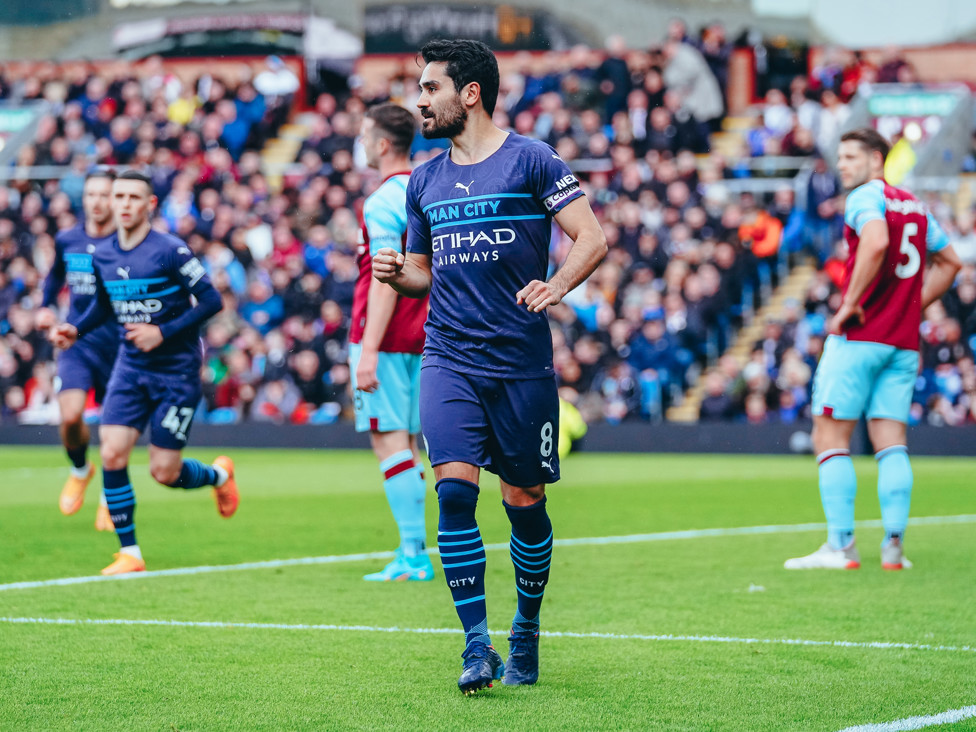 HEGEMONIA : City tem levado a melhor em jogos recentes contra o Burnley.