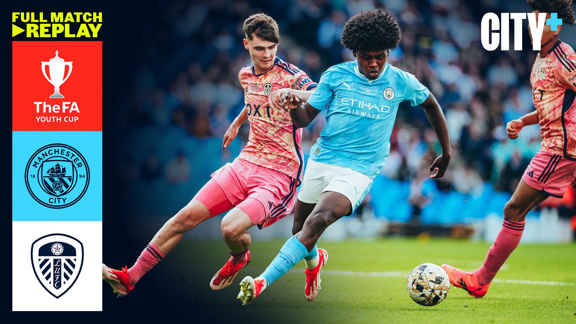 City U18s v Leeds FA Youth Cup final fullmatch replay