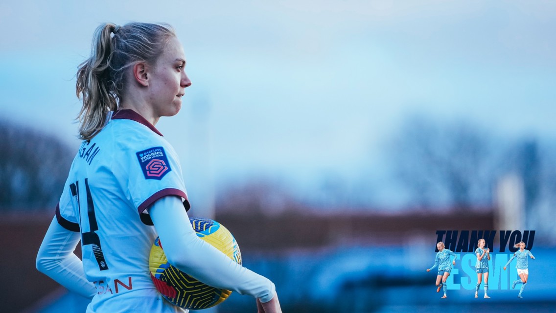 Morgan: City has shaped me as a player and person