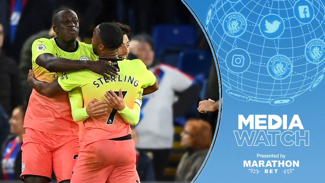 PALACE RAID: City secured a crucial 2-0 win at Crystal Palace