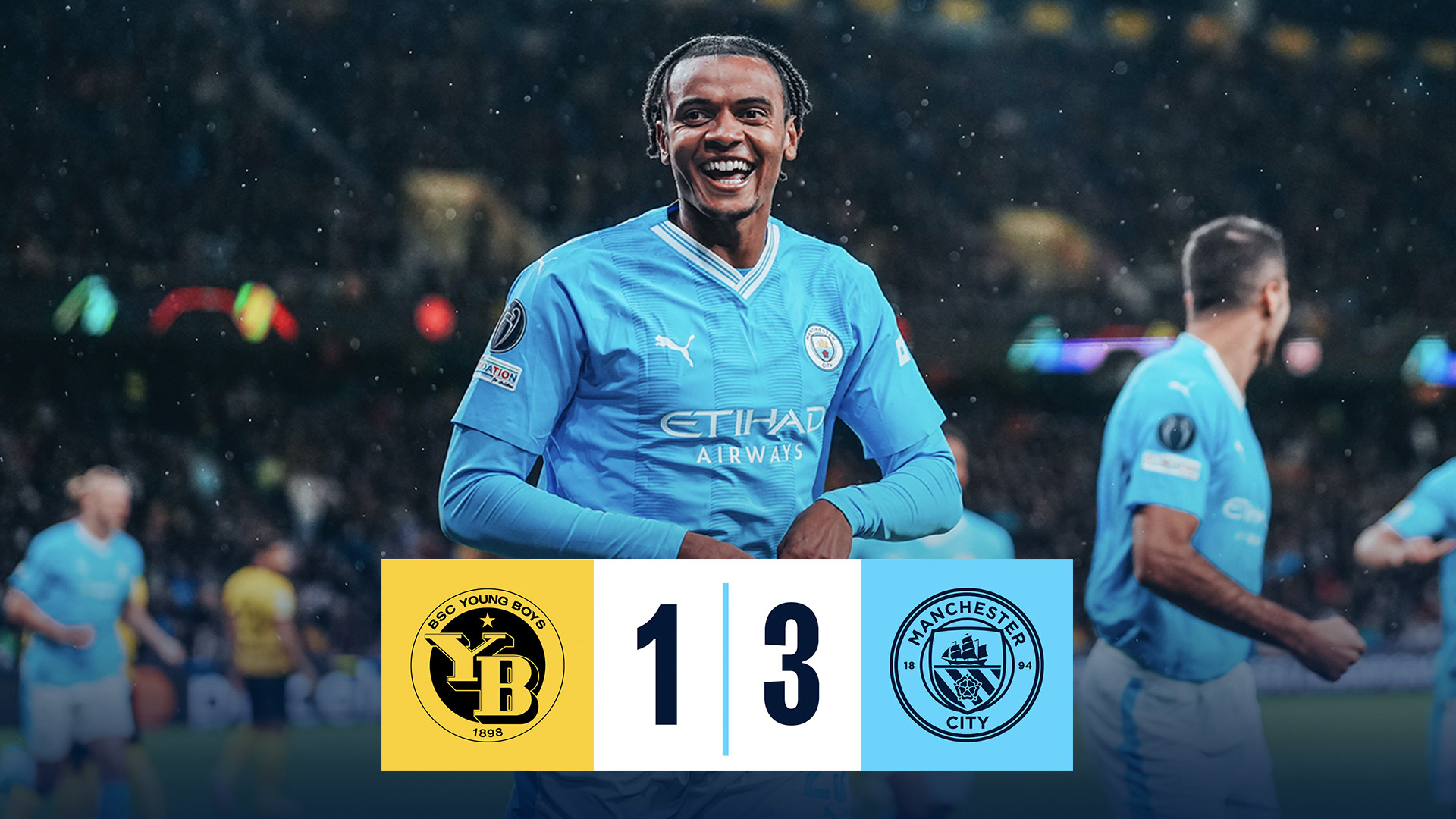 Onde vai passar o jogo YOUNG BOYS X MANCHESTER CITY hoje (25/10)? Passa no  SBT ou TNT? Veja onde assistir YOUNG BOYS X MANCHESTER CITY ao vivo com  imagens - Portal da Torcida