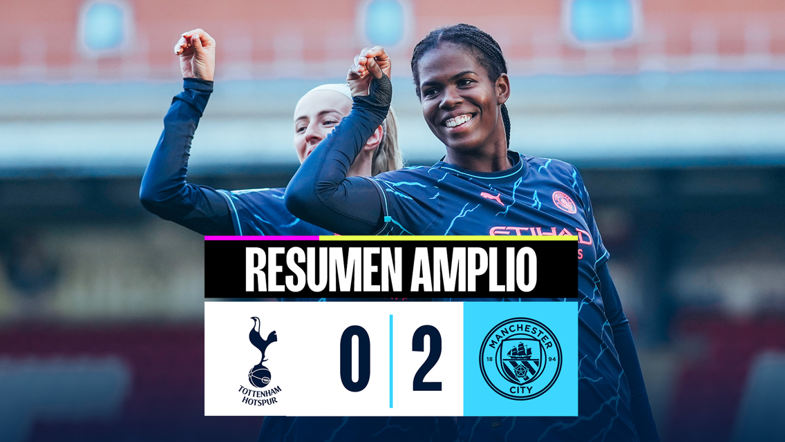 Spurs 0-2 City: resumen amplio