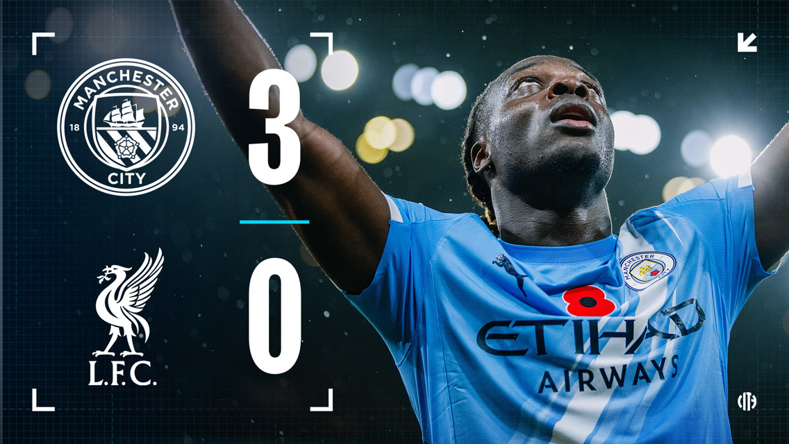 City 3-0 Liverpool: 2-minute highlights