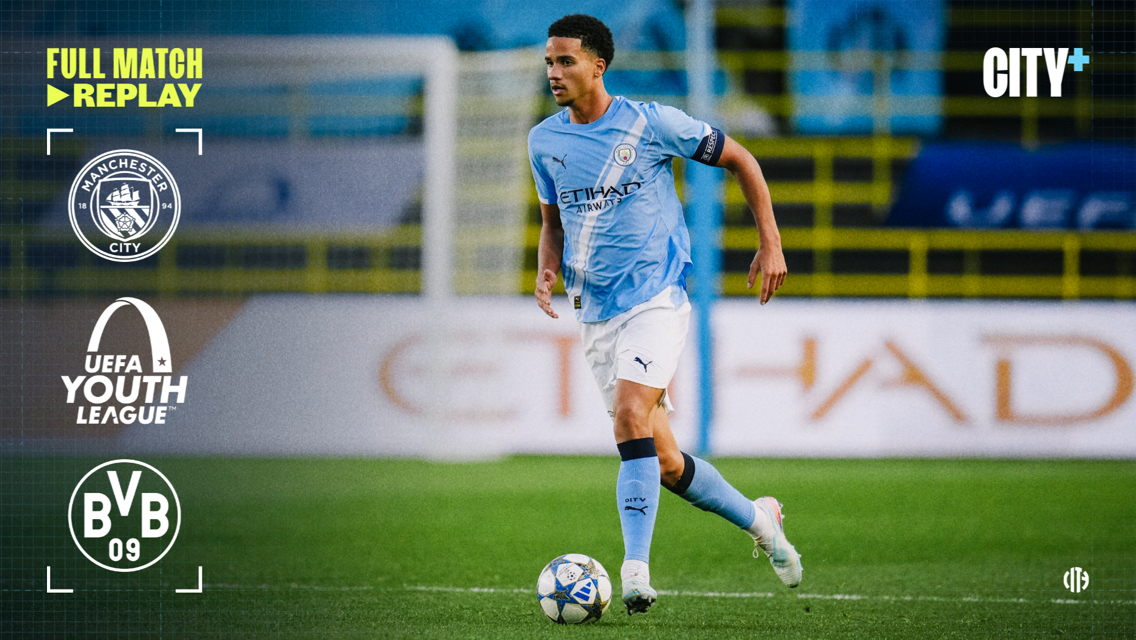 Full-match replay: City v Borussia Dortmund - UEFA Youth League