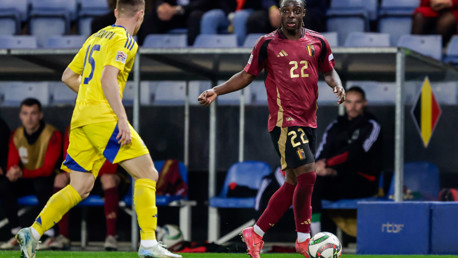 Doku y De Bruyne, fundamentales en la remontada de Bélgica ante Ucrania en la Nations League