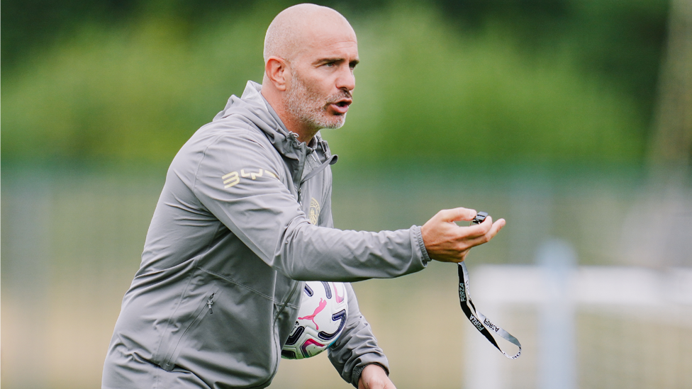 BOSS TALK : Enzo Maresca in training