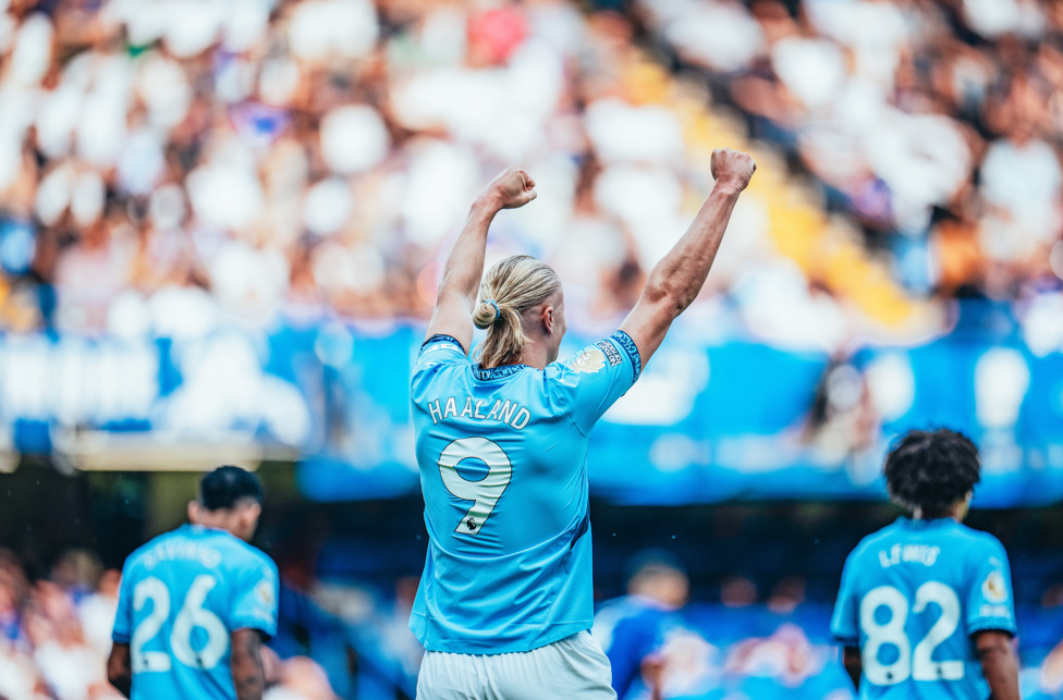 Haaland marca contra o Chelsea! 