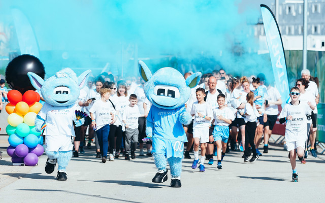 blue run