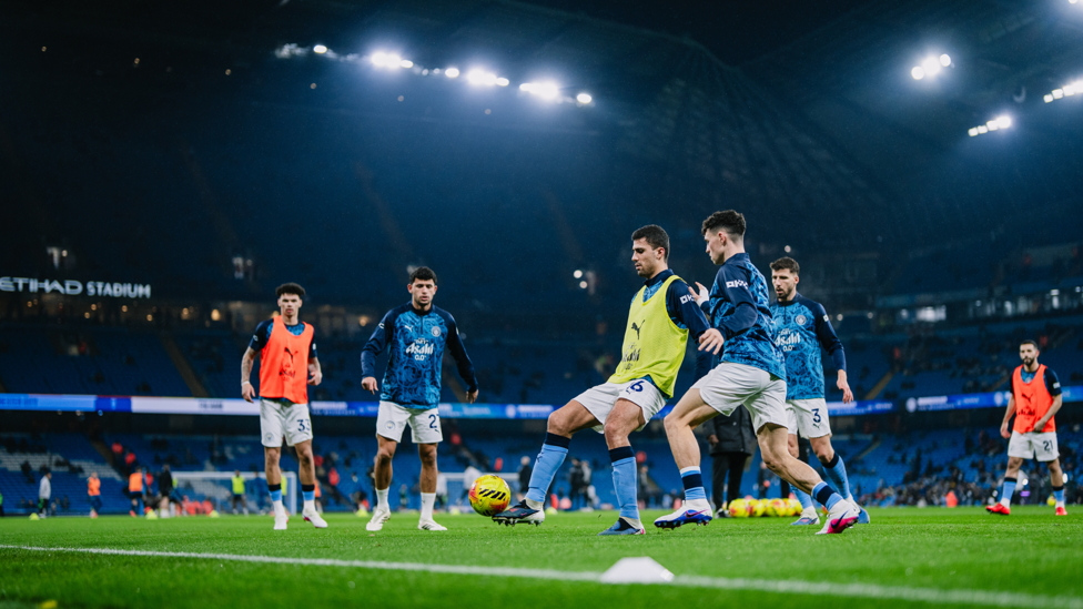 RODRI RONDO : Getting in the groove.