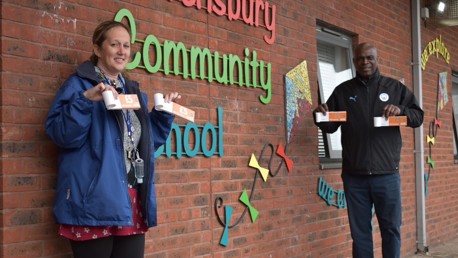 CITC deliver £10,000 worth of food vouchers to schools