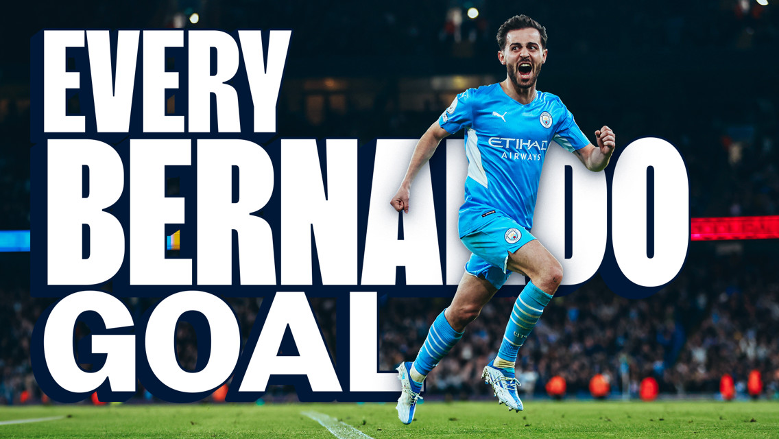 Watch: Every goal of Bernardo’s City career so far  