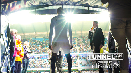 Tunnel Cam: City v Brighton