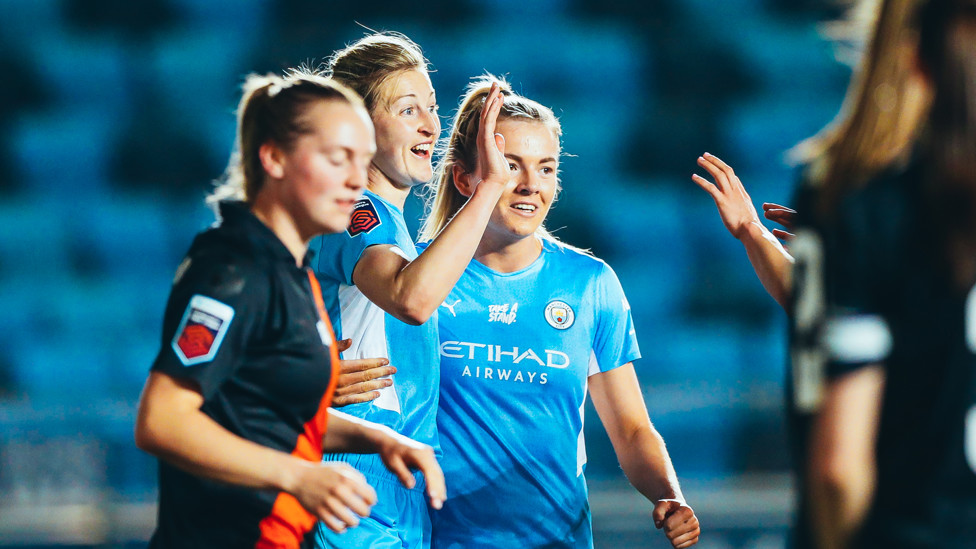 SUPER ELLEN WHITE: The England International doubling our advantage