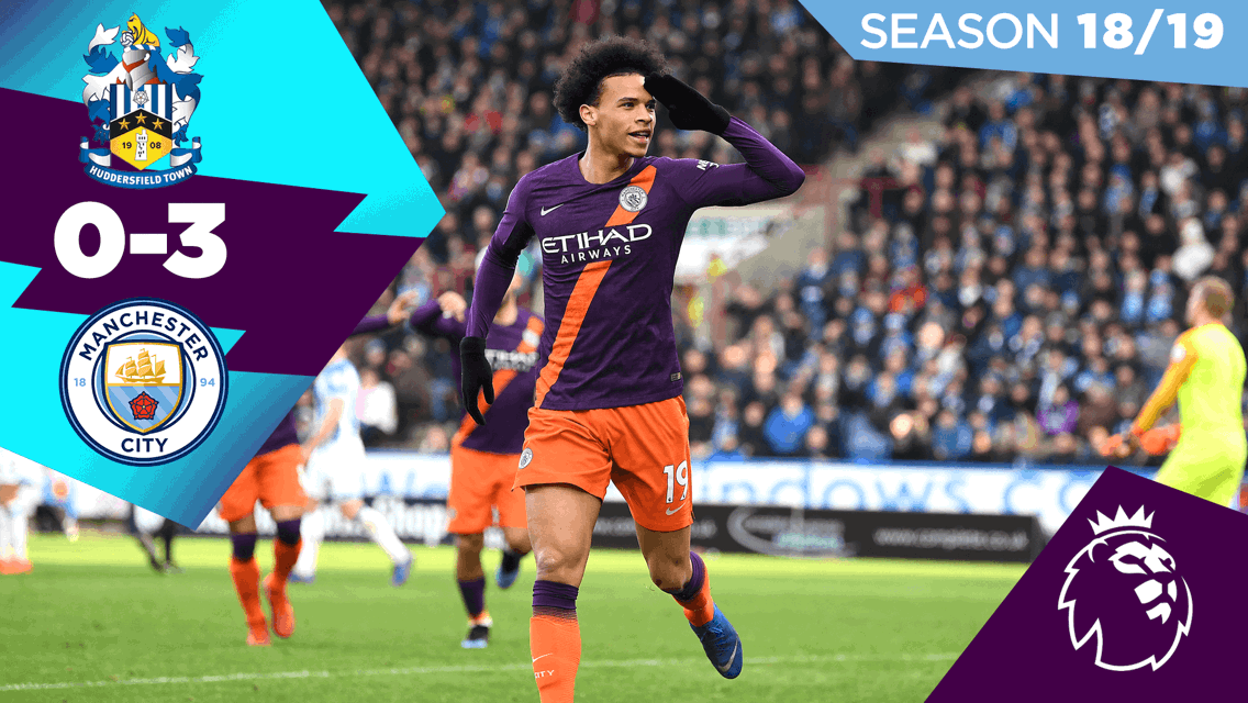 Huddersfield 0-3 City: Full match replay 2018/19