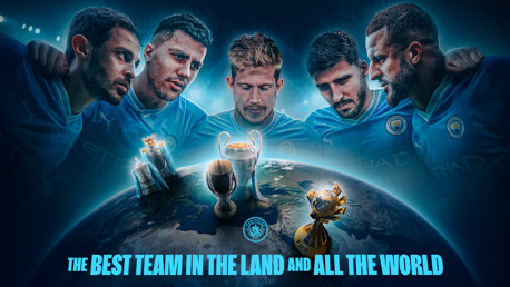 All around the world: City’s five trophies in five cities