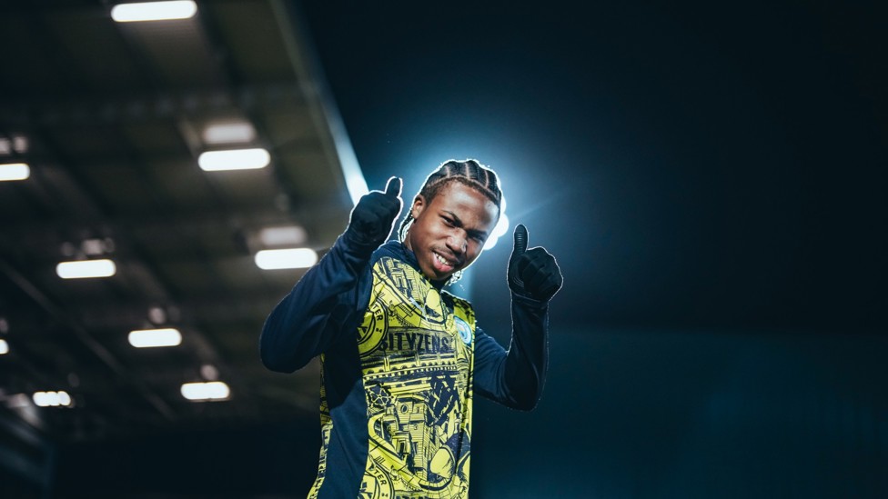 SHINE BRIGHT : Christian Dunbar-McDonald poses for the camera ahead of our FA Youth Cup clash with Leeds.