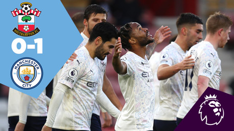 Southampton 0-1 City: Full-match replay