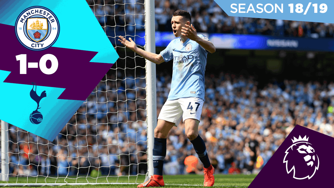 City 1-0 Spurs: Full match replay 2018/19