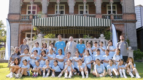 City inspire girls through football in Seoul