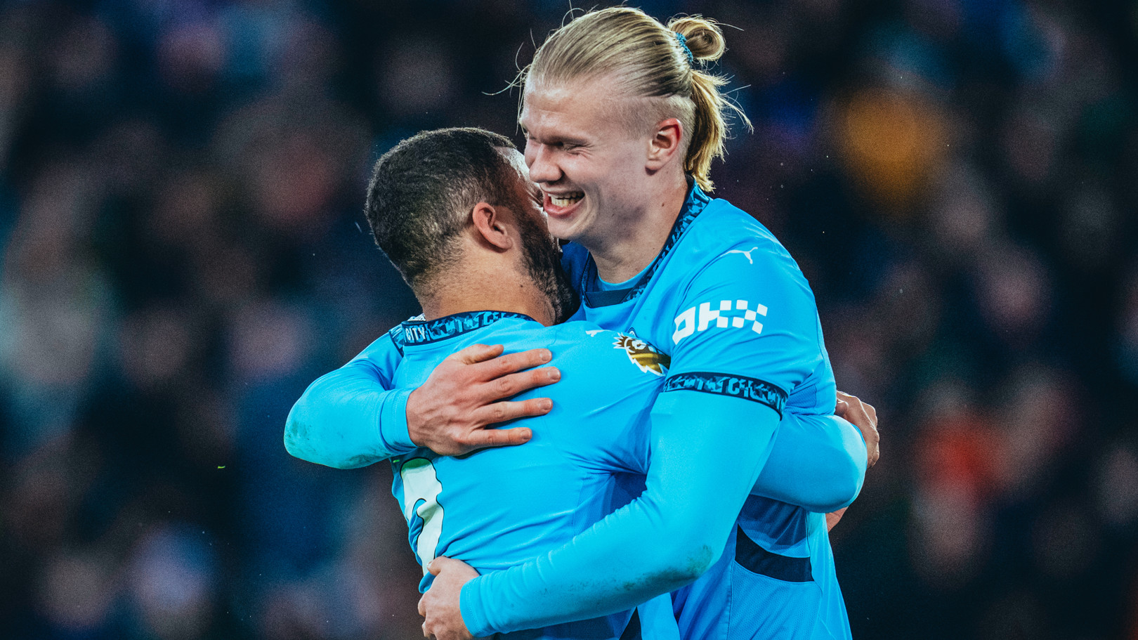 Haaland contente após City voltar a vencer 