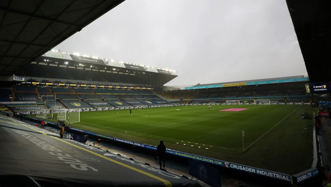 ELLAND ROAD RAIN: The stage is set in West Yorkshire