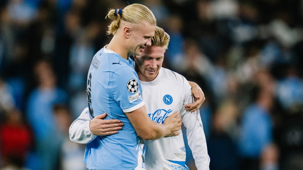 Welcome back : Before a quick return with Napoli and a hero's welcome