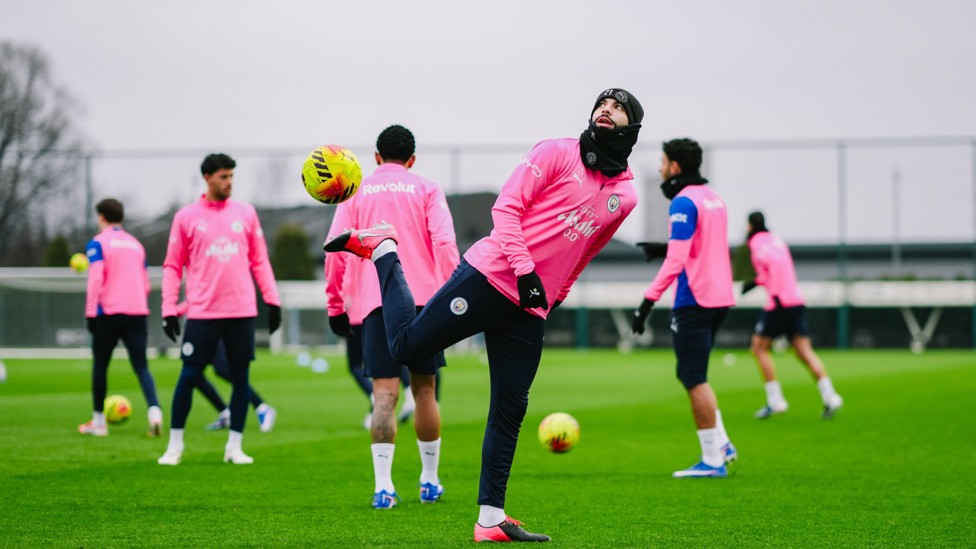 AT THE FLICKS  : Rayan Ait-Nouri shows off his touch