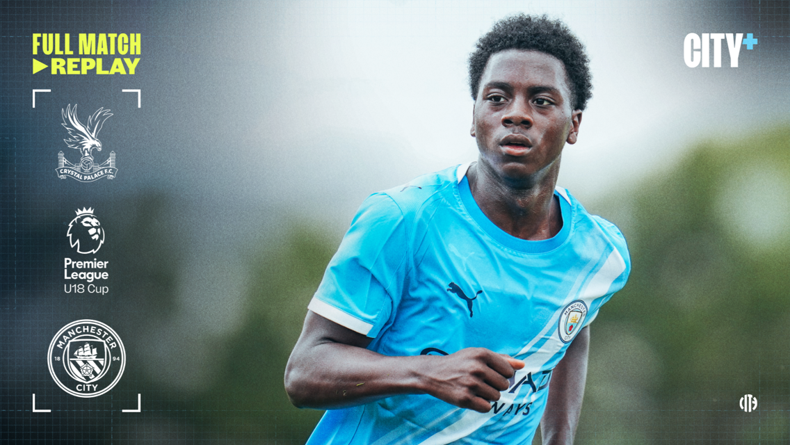Full-match replay: Crystal Palace v City Under-18s