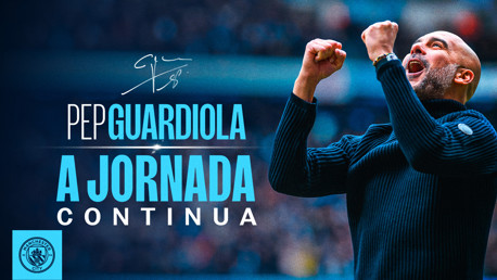 Guardiola assina novo contrato com o City!