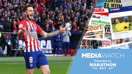 Media Watch: City tracking Atletico ace?