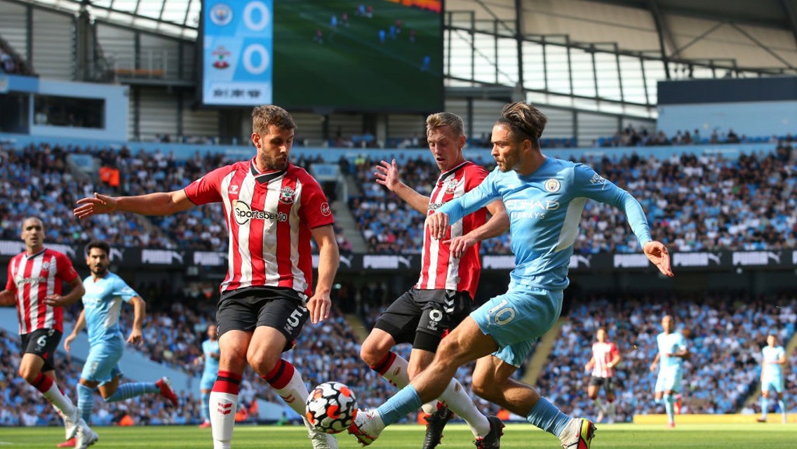 ON THE PROWL: Grealish looks to inspire City.