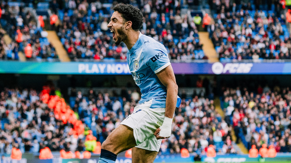 MAGICAL MARMOUSH : Celebrates his fine finish.
