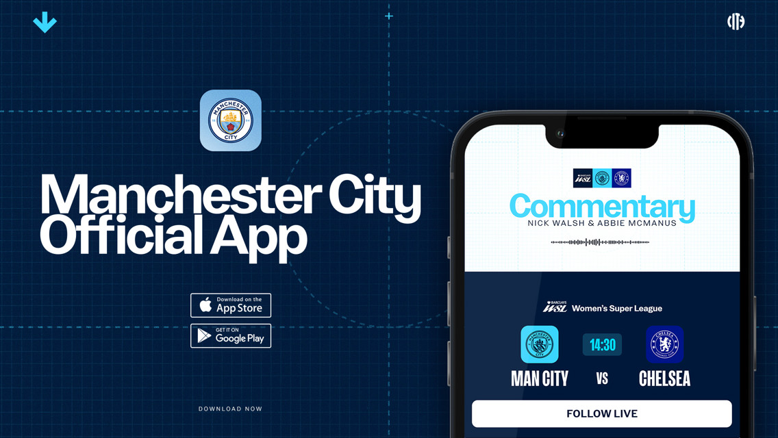 City v Chelsea: Follow Etihad clash on the official app 