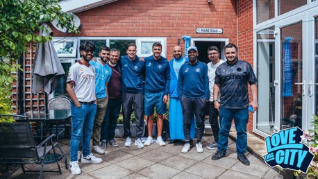 Love This City: City players visit fans in Manchester ahead of FIFA Club World Cup