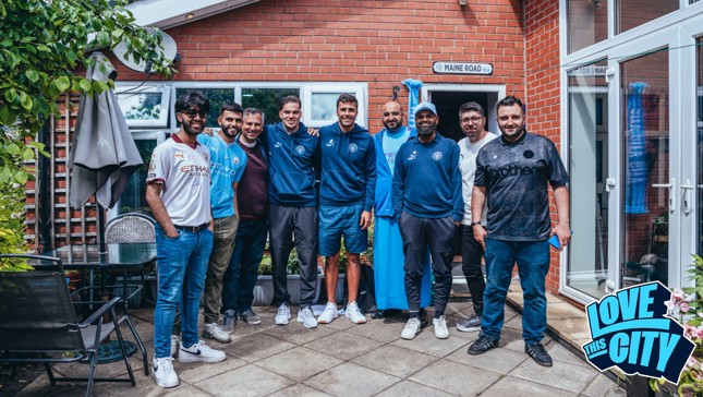 Love This City: City players visit fans in Manchester ahead of FIFA Club World Cup