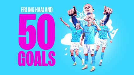 هالاند يصل إلى 50 هدف في الموسم