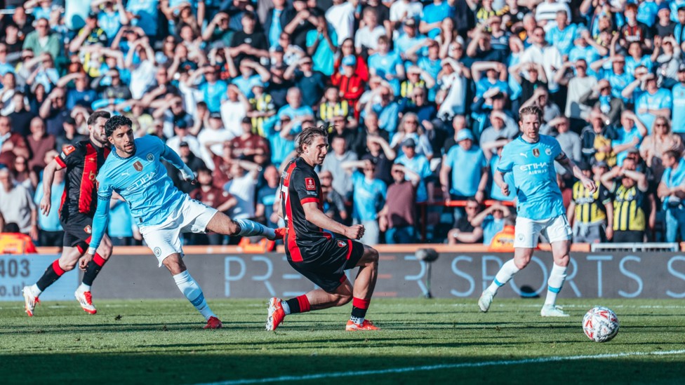 INSTANT IMPACT : Omar Marmoush needed just two minutes to fire City ahead!