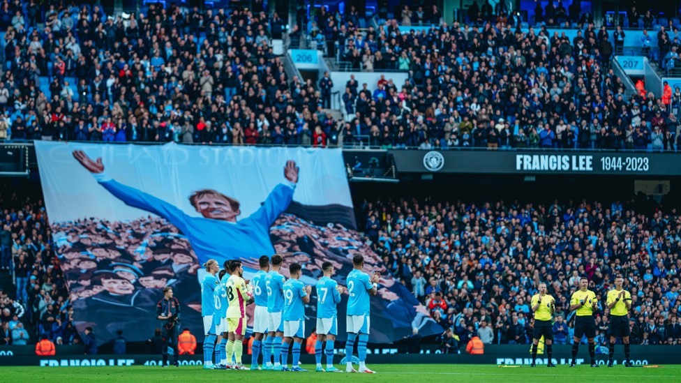 A LEGEND REMEMBERED : The Etihad salutes Francis Lee after his passing last October