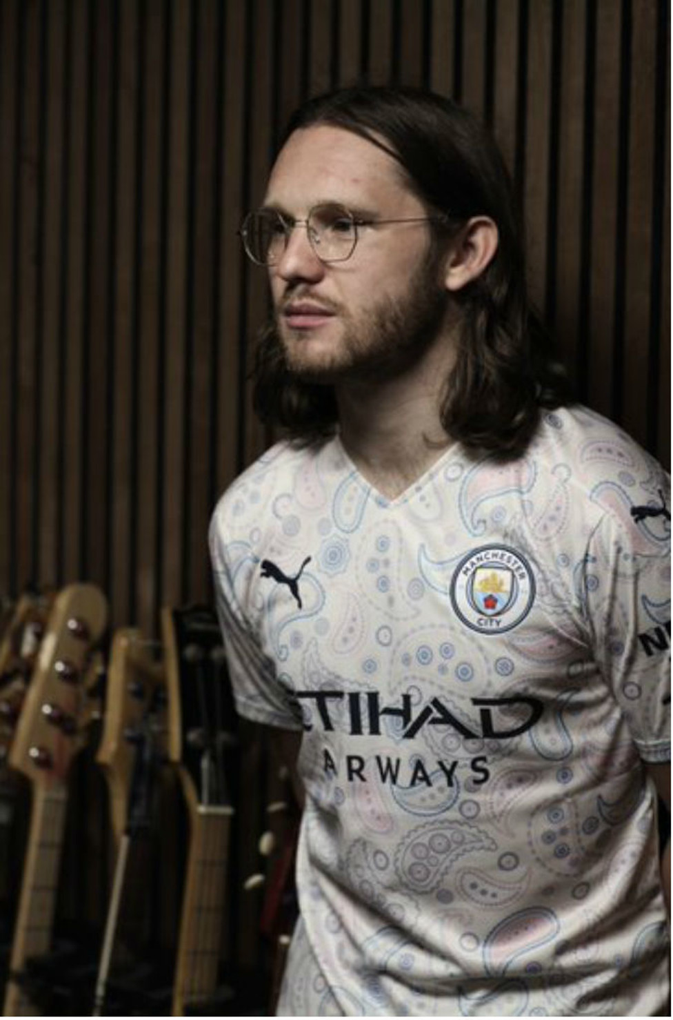 ONTO A WINNER: Another candid shot of Joe sporting our new PUMA Third Shirt
