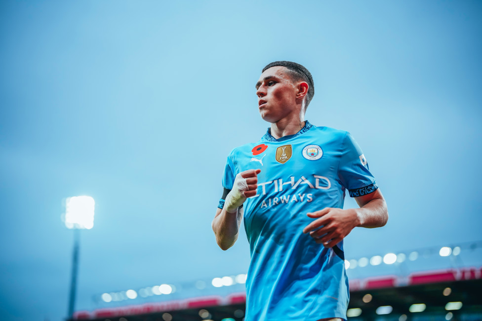 PHIL FODEN NO VITALITY STADIUM