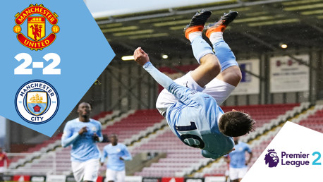 Full-match replay: United U23s 2-2 City EDS