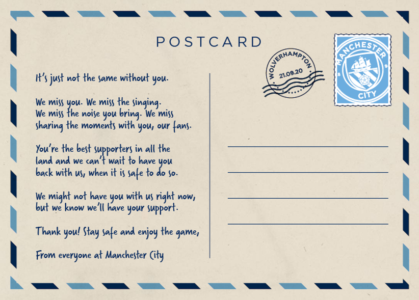 Wolves Postcard 21 09 2020