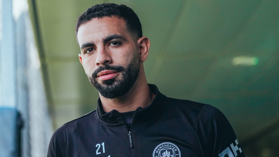 A STUDY IN FOCUS: Rayan Ait-Nouri prepares for business.