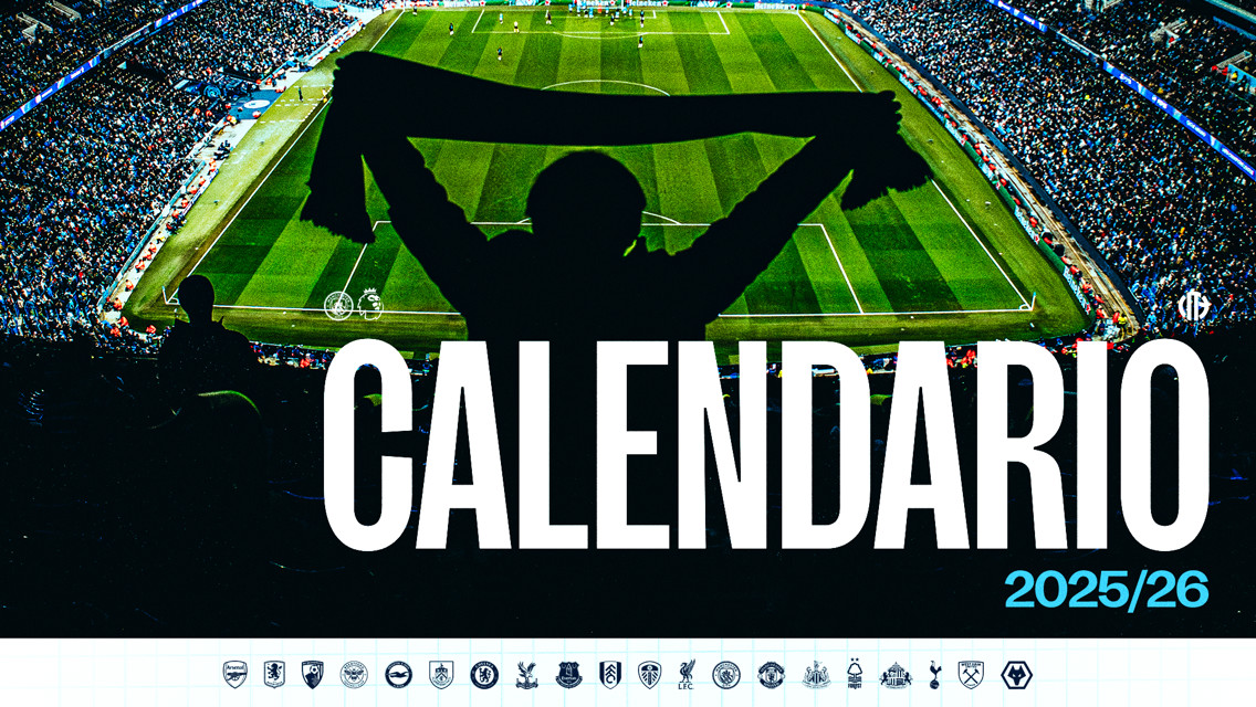 Calendario confirmado por Premier League
