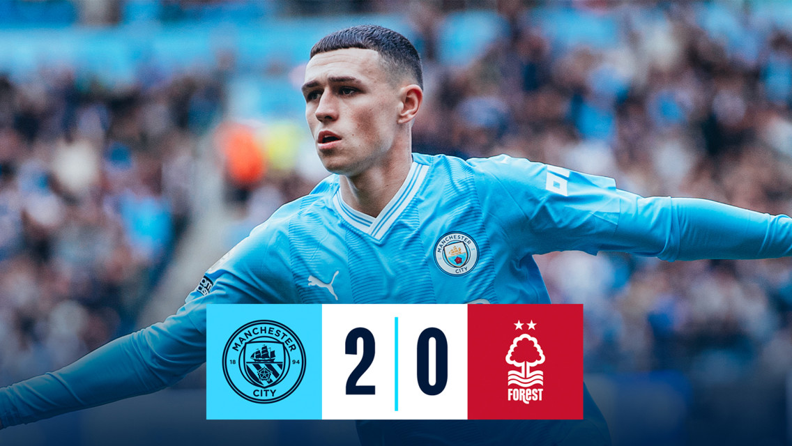 City 2-0 Forest: Brief highlights