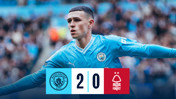 City 2-0 Forest: Brief highlights