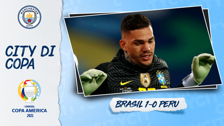 Clean Sheet Untuk Ederson Saat Brasil Capai Final Copa America