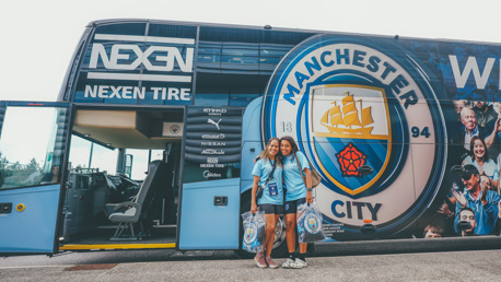 Young Leaders tour Manchester on Nexen team bus